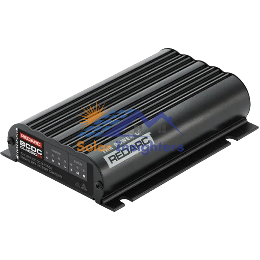 Dual Input 25A Charger with Solar Regulator