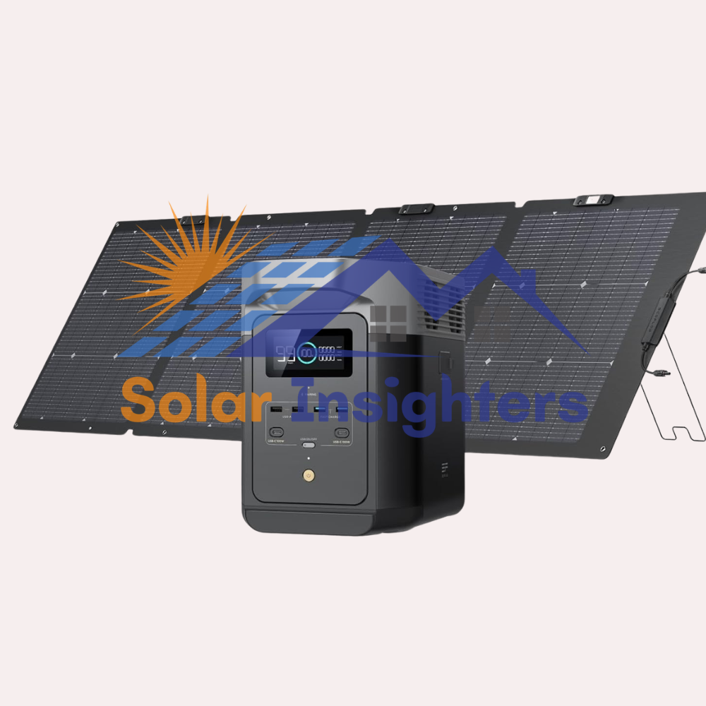 EF ECOFLOW Solar Generator Delta 2 with 220W Solar Panel