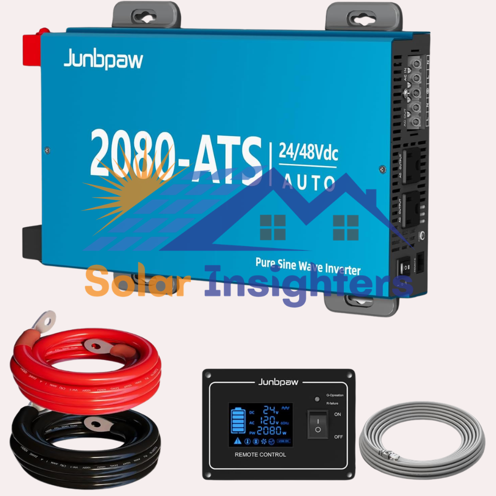 Junbpaw 2080W Pure Sine Wave Inverter