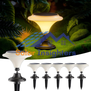 OPOIRA 6 Pack Solar Table Lights with Base