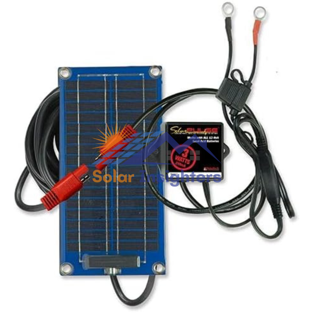 PulseTech SolarPulse 3 Watt Solar Battery Charger