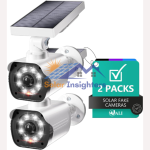 Security Camera with Motion Sensor Flood Light
