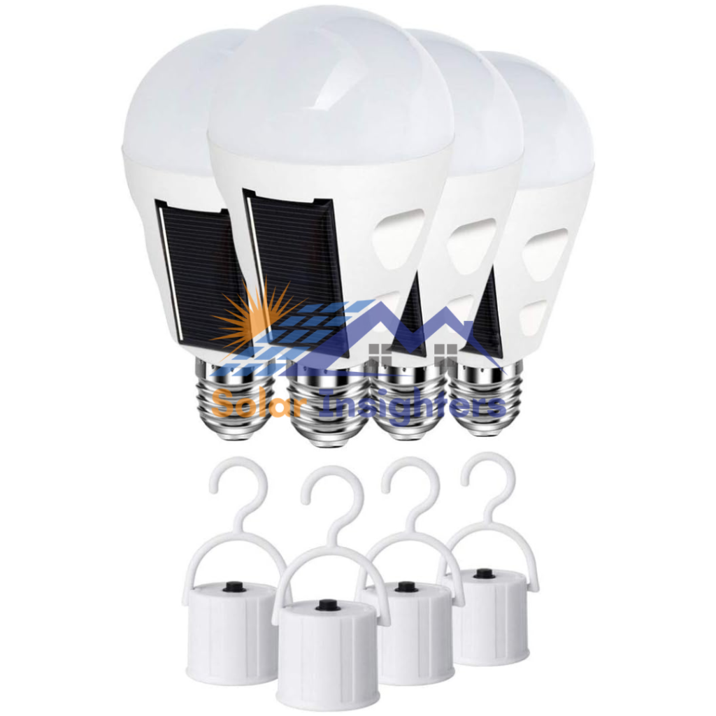 Shinelan 4 Pack LED Solar Emergency Light