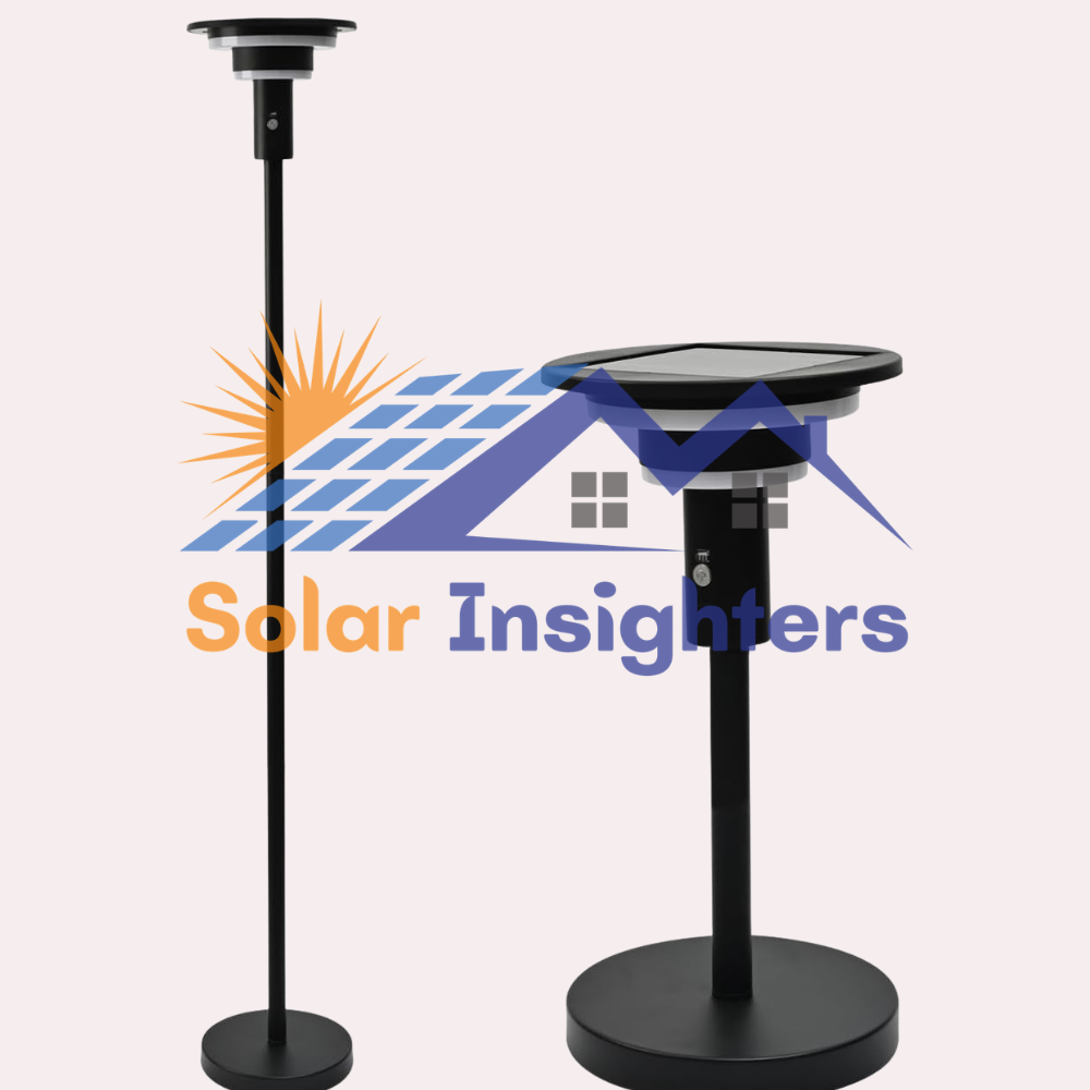 Shinelan Solar Floor Lamp for Patio
