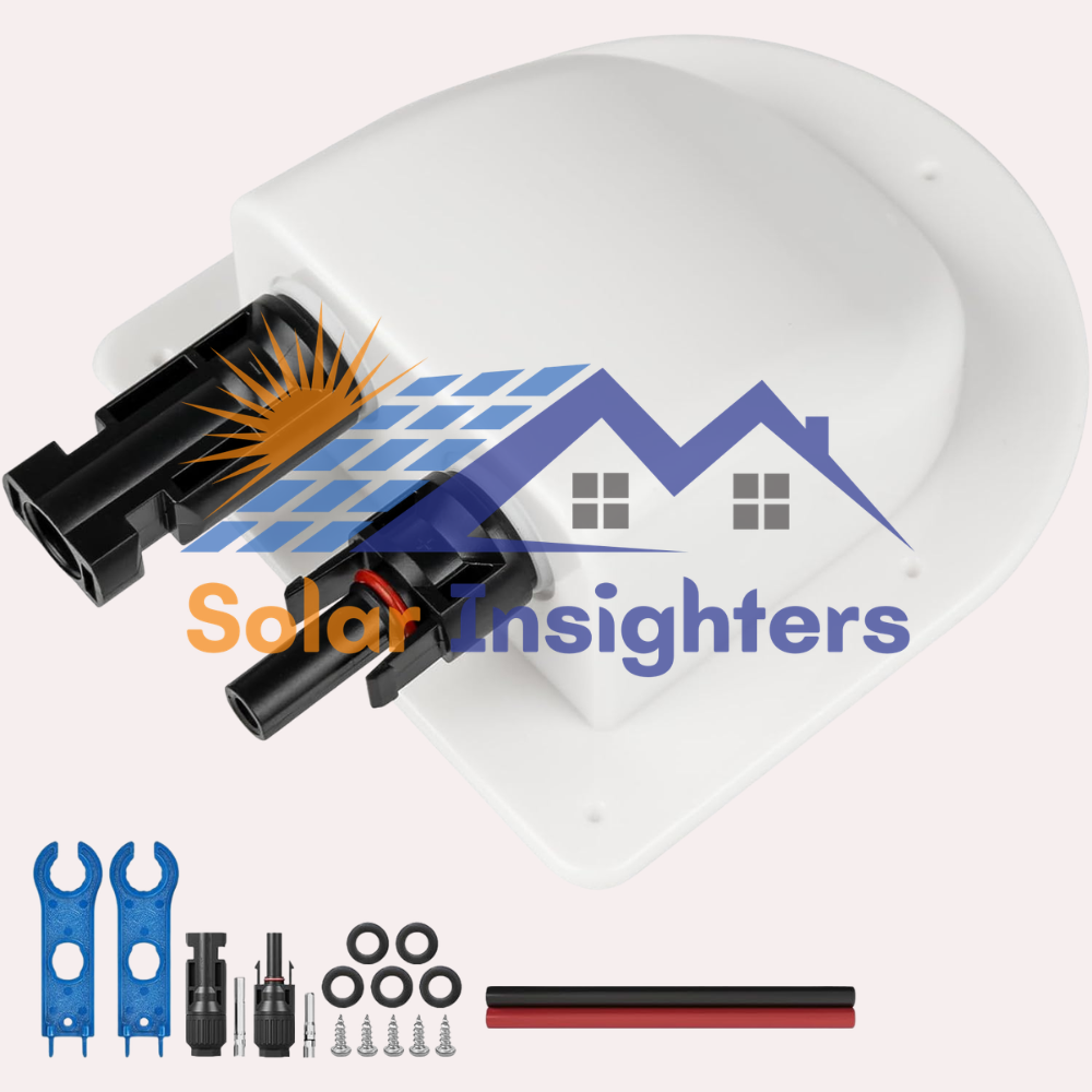Solar Cable Entry Gland with 10Awg Solar Cable