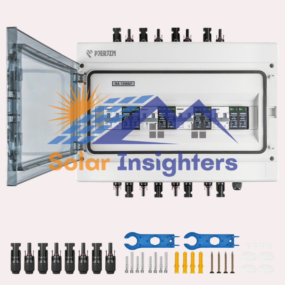 Solar Combiner Box With 1000V DC 40A MCB