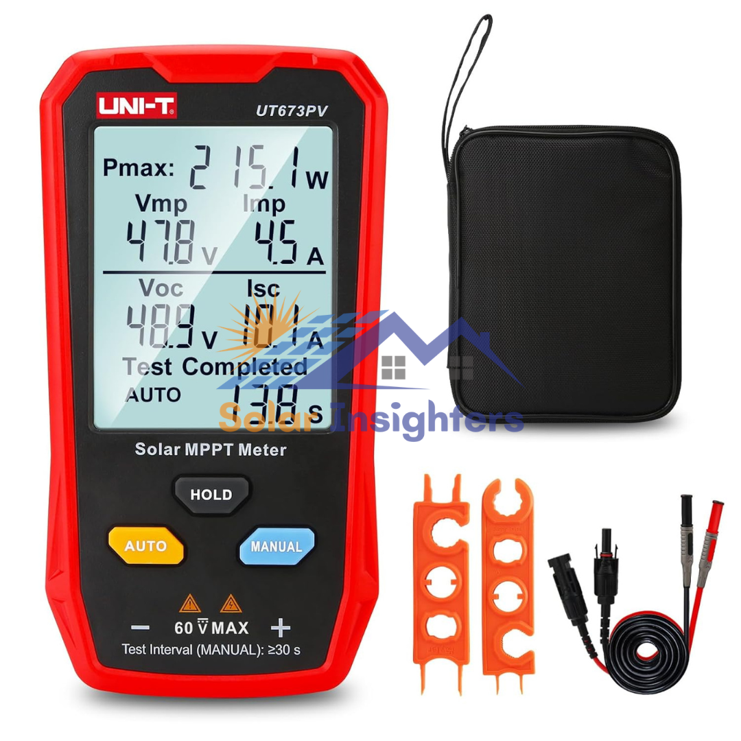UNI-T 800W MPPT Solar Panel Tester
