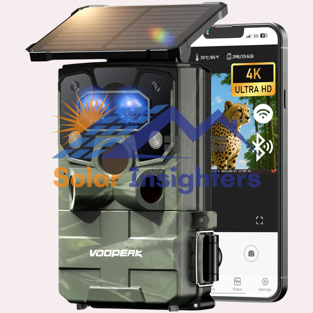 VOOPEAK WiFi Trail 4K Solar Game Camera