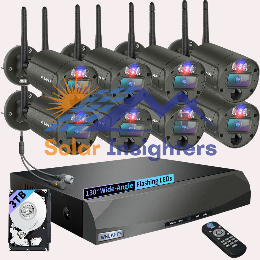 Wireless Security Cameras for Home With DVR Kits