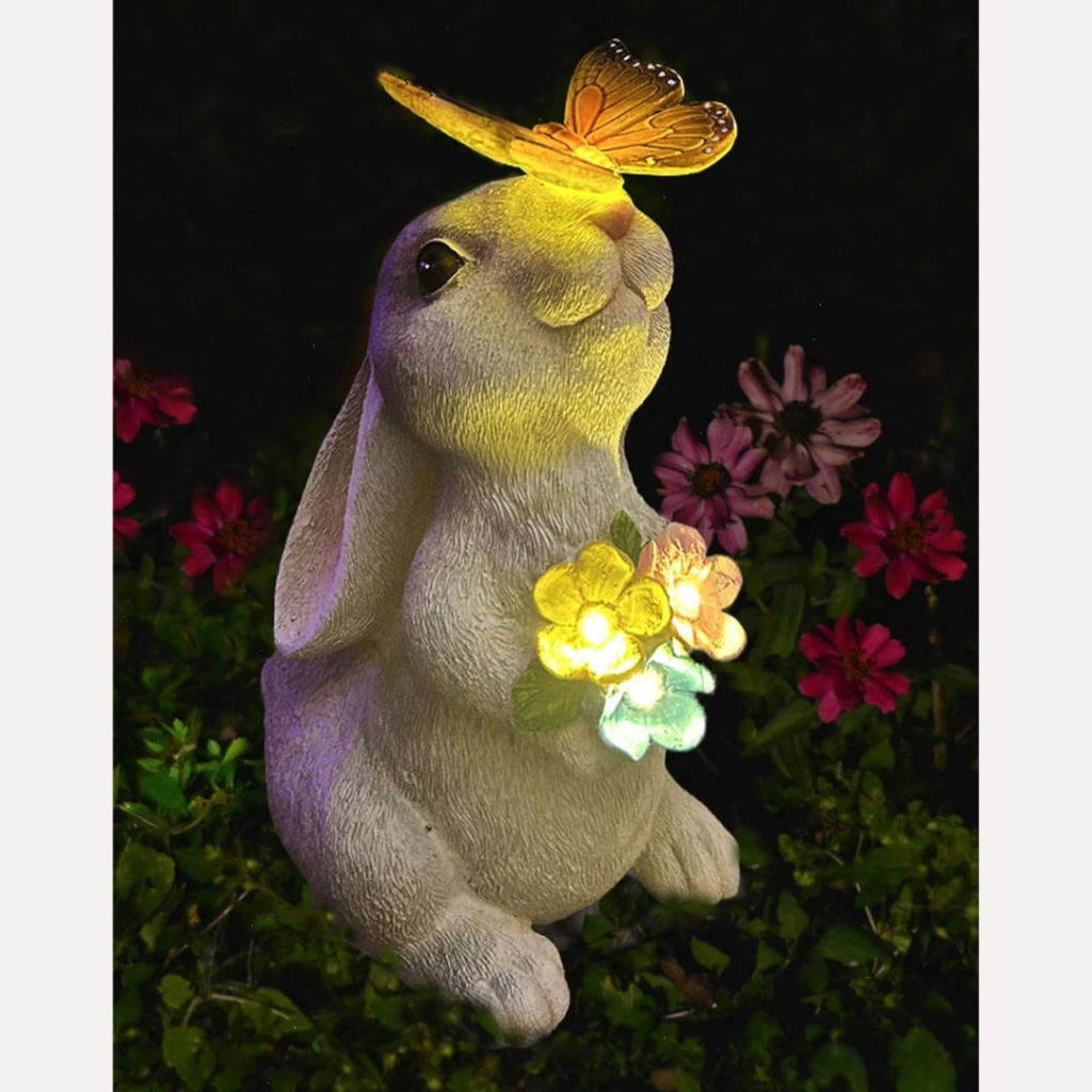 YODY Solar Garden Statues Outdoor Decor