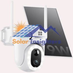 ZUMIMALL Wireless Solar Security Camera