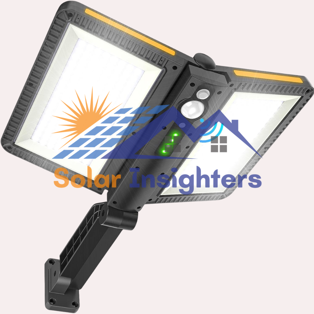 ropelux Solar Flood Lights With Motion Sensor
