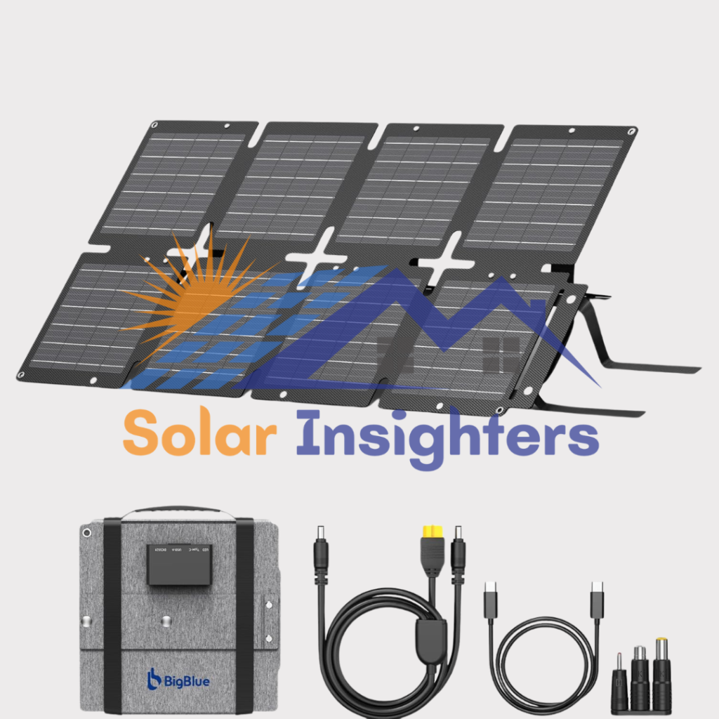 BigBlue 60W Portable Solar Panels with PD